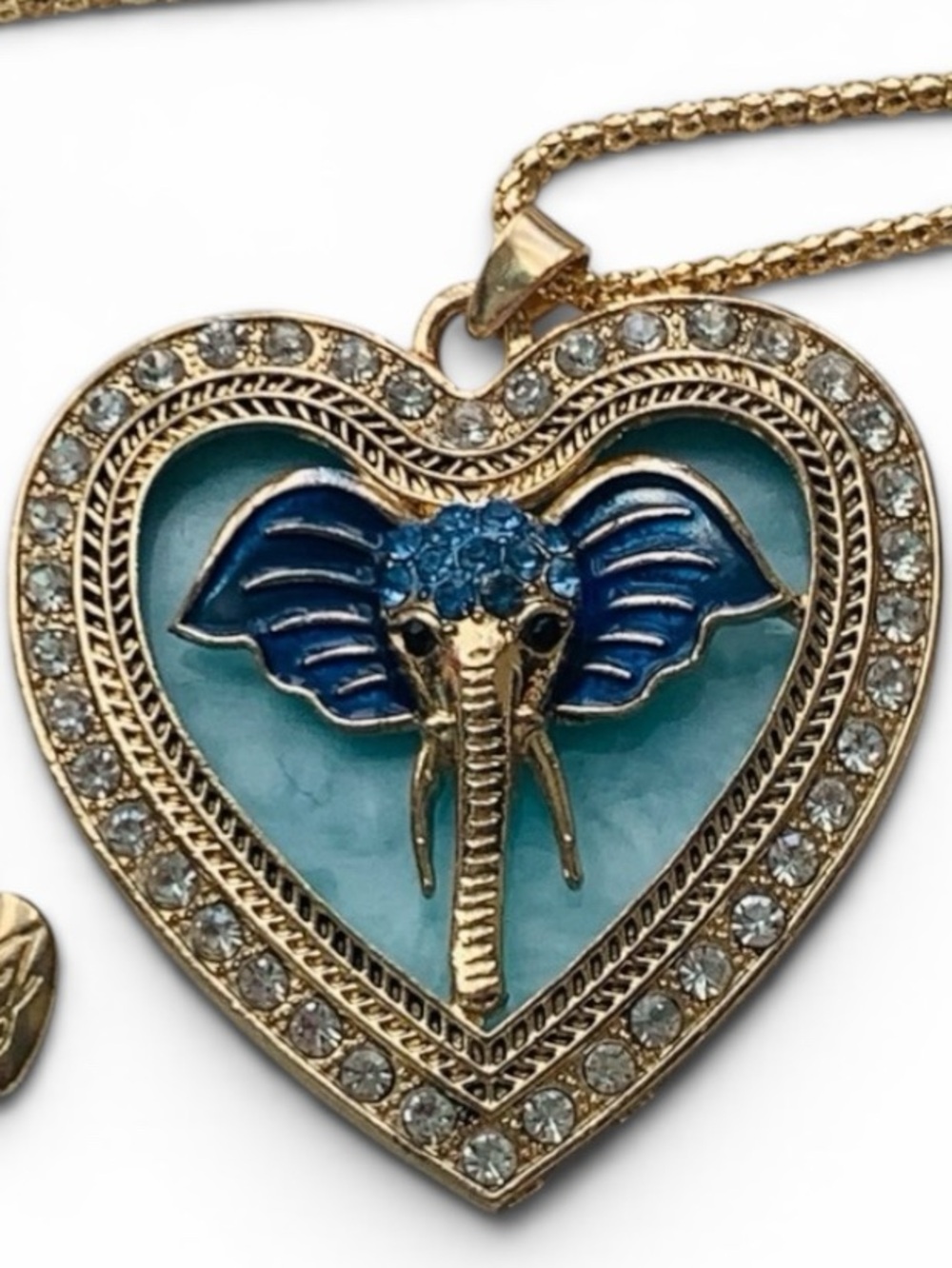 💋 3/30 💋 Betsey Johnson Style - Elephant Head Necklace